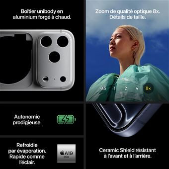 Apple iPhone 17 Pro 6,3" 5G Double SIM